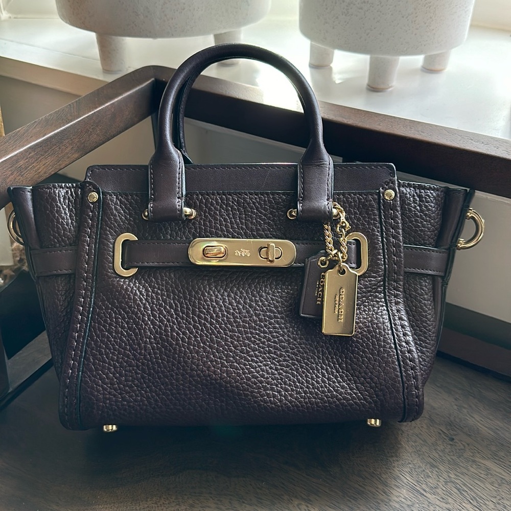 COACH OXBLOOD CROSSBODY